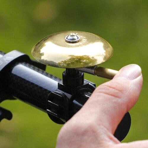 BIKING Vintage Copper Bicycle Bell Classical Handlebar Ring Clear Sound MTB Road Bicycle Horn Cycling Alarm Accessories