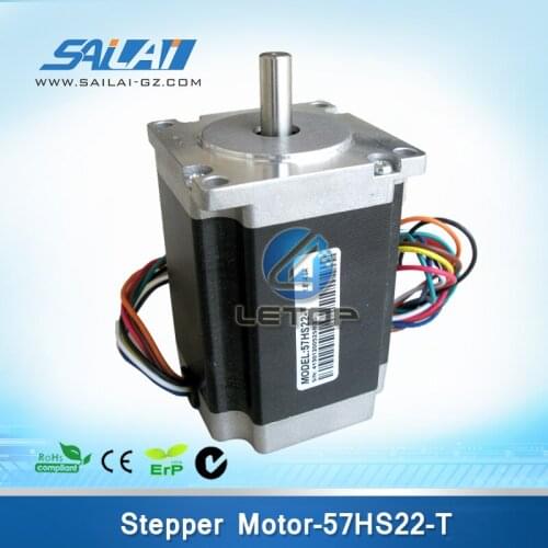Good quality! solvent printer nema 57 stepper motor for leadshine(57HS22-T)