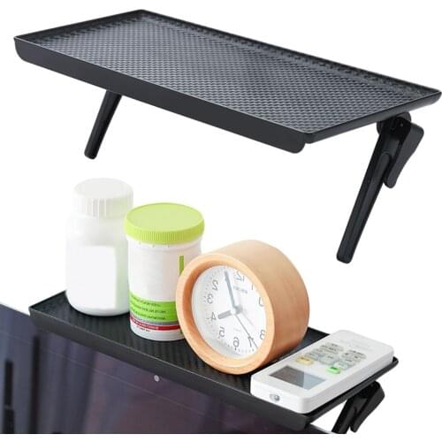 Multi-functional Storage Rack Adjustable Screen Top Shelf TV Computer LCD Display Rack Screen Storage Bracket Office Rack Holder