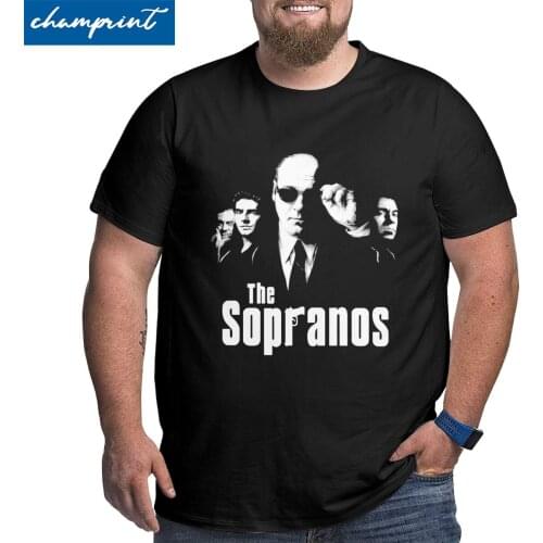 The Sopranos Horror Crime Character Figure Gang T Shirt Men Vintage T-Shirts Love Hug Me Big Tall Tee Shirt Large 4XL 5XL 6XL