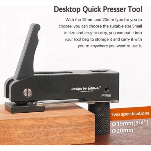 Desktop Quick Presser Tool for Woodworking Pressing Plate Woodworking Practical Accessories Tools Three Gears Clamping Force