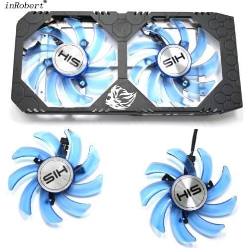 NEW 85mm FDC10U12S9-C 4PIN RX480 GPU Cooler fan for HIS RX 470 IceQ X2 Turbo 4GB RX 470 IceQ X2 OC 4GB RX474 RX570 RX574 RX580