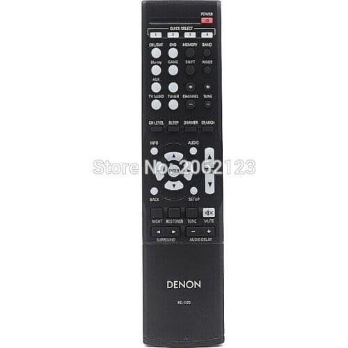 *NEW* Genuine Remote Control RC-1170 for DENON RC-1196 RC-1180 AVR-X500 AVR-S500BT AV Receiver System