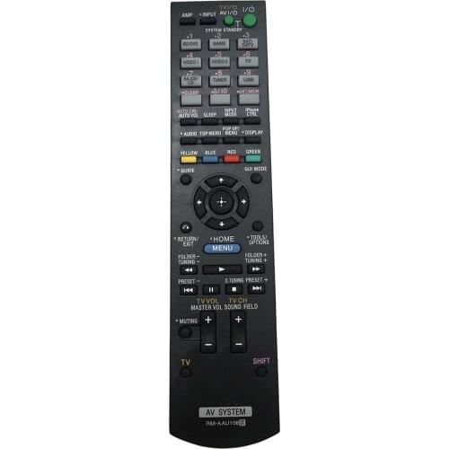 RM-AAU106 Remote Control Replace For Sony AV System STR-DH720 STR-DH730 STR-DH830 TDM-iP30 STR-DH710 RM-AAU107 RM-AAU105