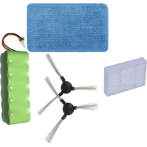 Robot Vacuum Cleaner HEPA filter Mop Cloth Battery Pack for rollibot bl618 robotic Vacuum Cleaner Parts Accessories