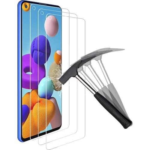 3Pcs/Lot Tempered Glass For Samsung Galaxy A32 A42 A12 A52 A22 A72 A02 F62 M62 M02S M02 M21S M51 M31S A51 A71 A41 A31 M31 Film