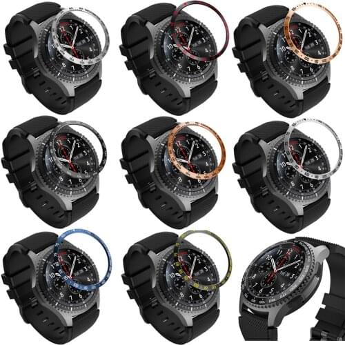 Ring Bezel Styling Frame For Samsung Galaxy Watch 46mm 42mm Gear S3 Frontier Case Cover protector Ring Anti Scratch Protection