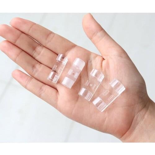 20pcs wire wall clamp Cable Winder Clip Desk wire clamp finisher wire clamp Self-adhesive Cable Organizer Line Cable Clip Buckle