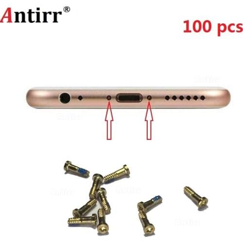 100pcs Torx 5 Point Star screw Bolt Pentacle Dock Bottom Connector for apple iPhone 6 6p plus 5s 5G Useful Wholesale Accessories