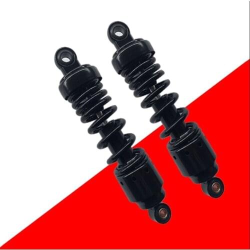 265mm Retro Suspension Motorcycle Rear Shock Absorber for HONDA YAMAHA SUZUKI black