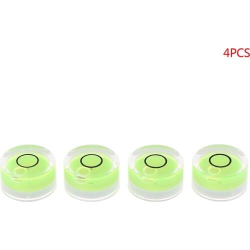 4PCS Turntable Player Leveler LP Vinyl Record Spirit Bubble Degree Tonearms Set-up Level for Phono Cartridge Needle CD