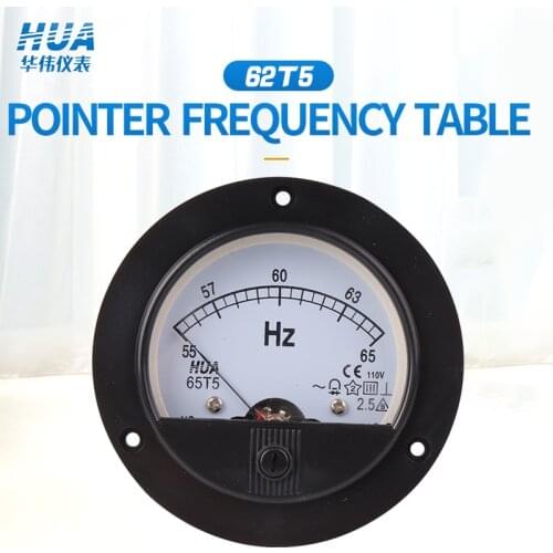 65T5/65C5 AC Analog Frequency table / Hz meter /Herzt meter 45-55Hz 45-65Hz 55-65Hz Factory direct sales, complete specification