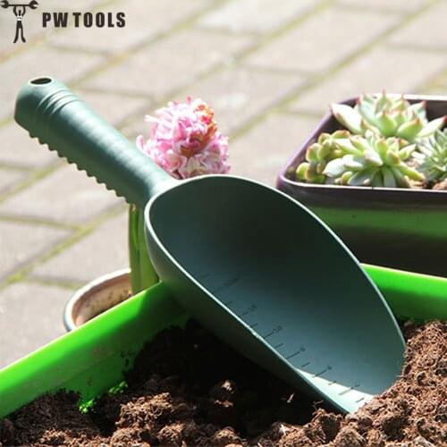 Home Gardening Tools Plastic Soil Shovel Plant Soil Shovels Flowers and Vegetable Planting Soil Shoveling Scarification Weeding