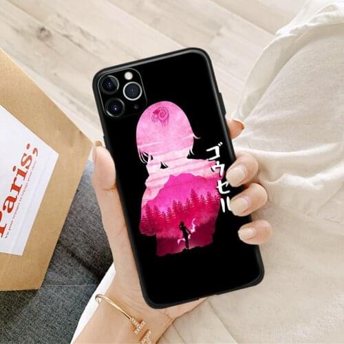 Gowther Seven Deadly Sins manga silicone Phone Case FOR iPhone Se 6 6s 7 8 Plus X Xr Xs 11 12 Mini Pro Max Glass Cover Shell