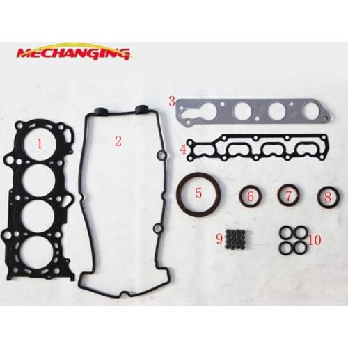 K14B For SUZUKI WAGOU mariana SWIFT dipper 16V DOHC METAL Engine Rebuild Kits Engine Part Engine Gasket 11402-75850
