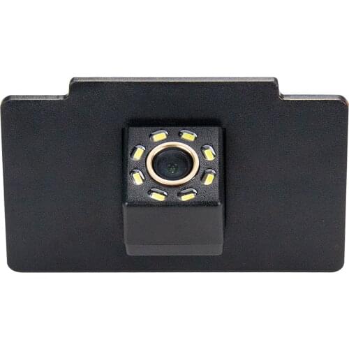 Misayaee Car Rear View Reverse Parking Camera Golden 8 LED for Kia K7 Cadenza 2012 2013 Night Vision Waterproof