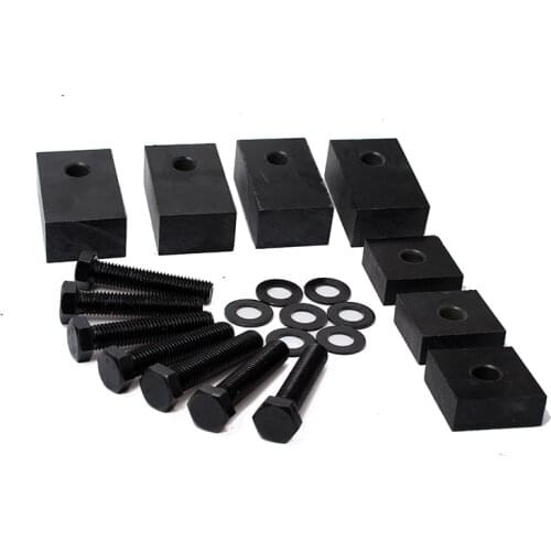 Rear Seat Recline Kit Spacers For Jeep Wrangler JK JL4 Door 2007-2020 Delrin Mount Bolts Washers Set SUV Back Seat Spare Parts