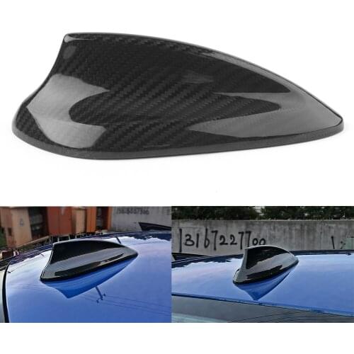Auto Antenna Cover Shark Fin Cap Trim For BMW F15 F26 F20 F21 F16 F85 F86 F45 F46 F48 F49 Black Carbon Fiber Car Accessories