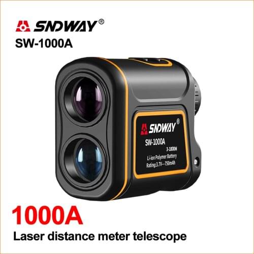 SNDWAY Laser Rangefinder Distance Meter Golf Laser Tape Rangefinder Hunting Digital Telescope Range Finder Laser Distance Meters