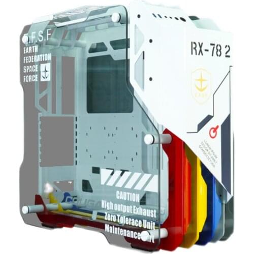 Pioneer Open Sports Water-Cooled Mid-Tower Side Transparent Computer Host Game Desktop Chassis ATX/F Cool Advanced Support 3090