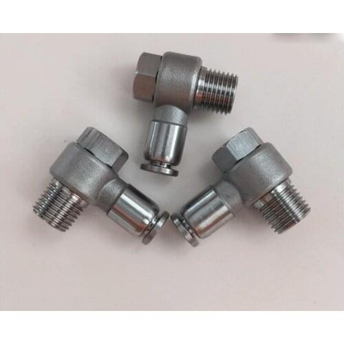 Pneumatic Stainless steel Hose 4-12mm M5 M6 1/8" 1/4" 3/8" 1/2" BSP Push to Connect Banjo PH Series Pneumatic One touch Fitting