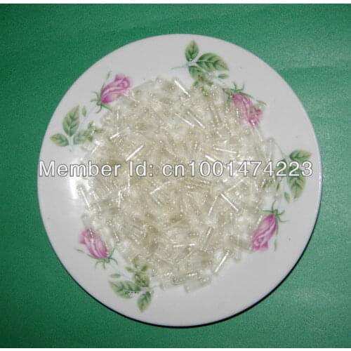 4# 5,000pcs!Clear Transparent Empty Capsules 4#, Hard Gelatin Empty capsule 4#, Vacant Capsules (joined or seperated capsules!)