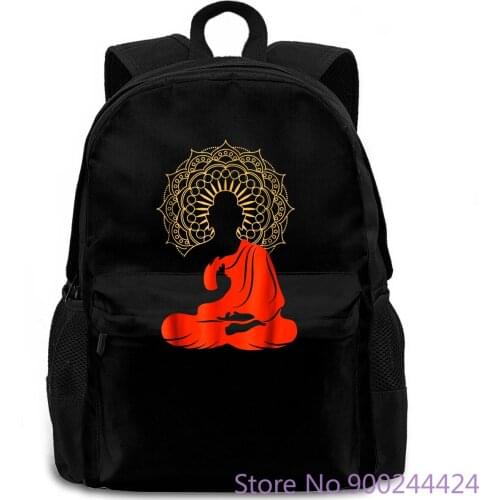 Spiritual Yoga Meditation for Yoga Lovers women men backpack laptop travel school adult student