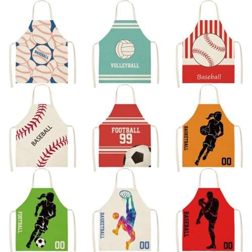 Basketball sport pattern apron for kitchen master apron Apron Apron for kitchen apron kitchen kitchen accessories kids apron