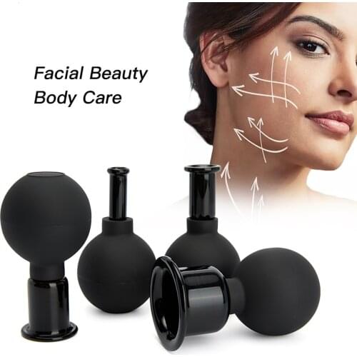 New Rubber Vacuum Cupping Massage for Body Anti Cellulite Cans Vacuum Jar Medical Chineses Therapy Cupping Health Care Tool 1PC