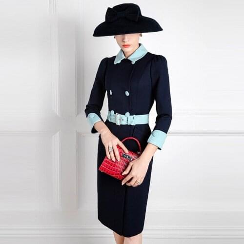 High End Big Brand Dress For Women In Autumn And Winter Of 2020