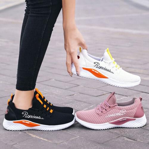 Autumn Women Casual Shoes Pink Mesh Women Trainers Ladies Platform Sneakers Tenis Feminino Female Sneakers Vulcanized Shoes
