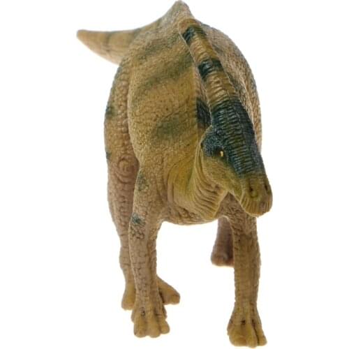 Parasaurolophus Dinosaur Action Figure Toys Hand Puppet Kids Educational Model F3ME