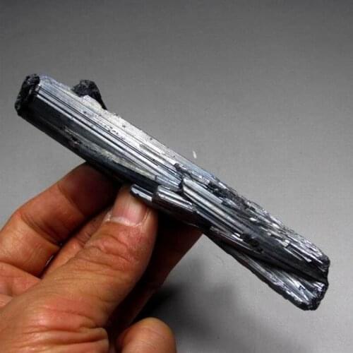 128g Stibnite Crystal - crystals and stones healing Mineral specimen Home Decor feng shui decoration x0024M