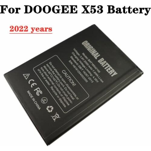 For DOOGEE X53 Mobile Phone Battery BAT18532200 2200mAh High quality Replacement Batteries