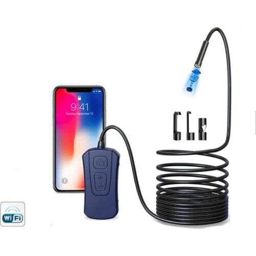 5MP 5.5MM 1080P 3X Zoom Wireless WIFI Endoscope Camera CMOS Borescope