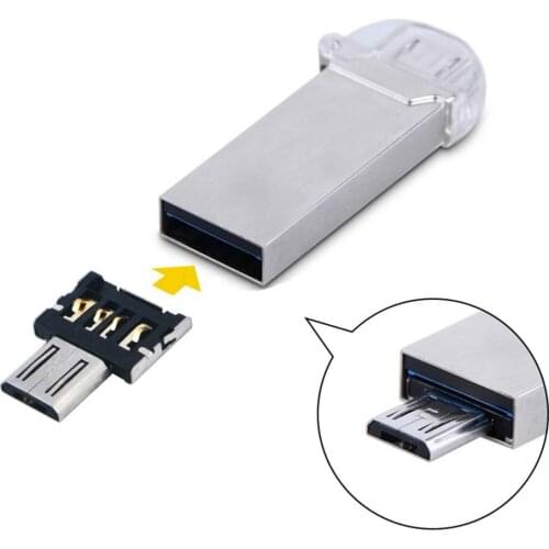 OTG Micro USB Type C Adapter USB-C Male to USB 2.0 Female Data Connector for Macbook Samsung Xiaomi Huawei Android Phone