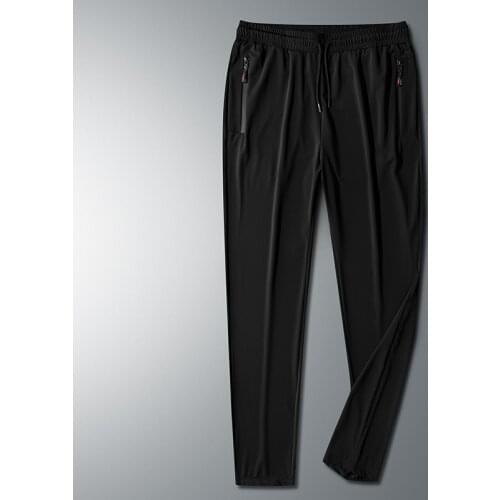 Mens Sweatpants Pants Men 2021 Spring New Black Plus Size Joggers Solid Trousers Street Wear Sports Pants Trousers For Men