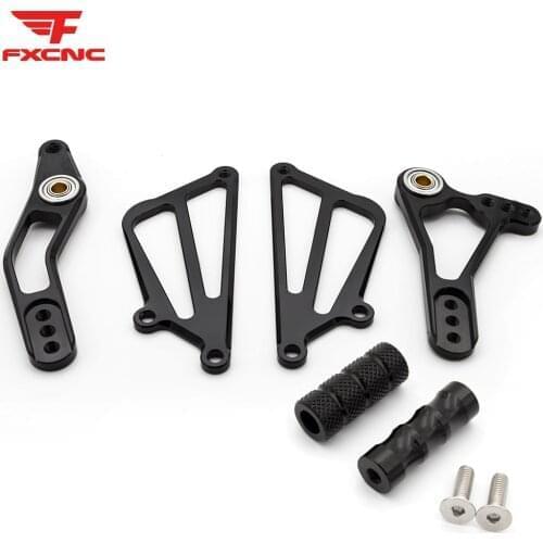 For Triumph Speed Triple T595 T509 955i 2002-2010 CNC Aluminum Alloy Motorcycle Rearset Footrest Footpeg Pedal Rear Accessories