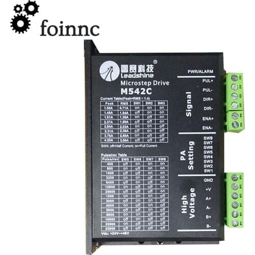 Leadshine M542C Stepper Motor Driver, engraving machine hybrid servo motor Driver and CNC machine servo motor Driver