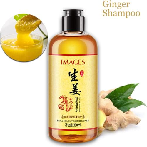 Chinese Formula Ginger Shampoo for Anti Hair Loss Fast Growth Hair Grow Thicker Dense Control Hair Oil Treatment Dandruff 300ml