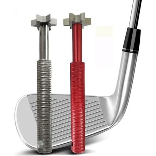 Golf Club Grooving Sharpening Tool Golf Club Sharpener Head Strong Wedge Alloy Wedge Golf Accessories
