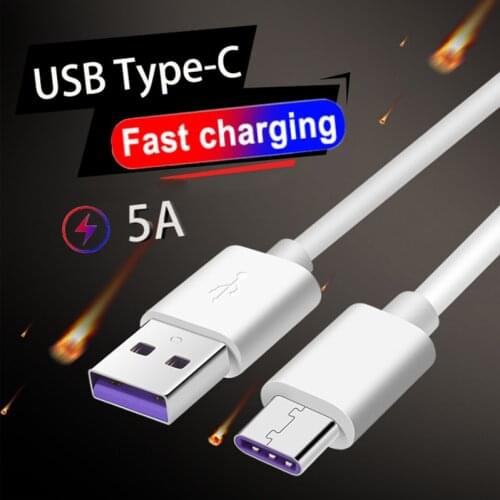 2021 USB Type C Cable Nylon Braided 1M 2M 3M Data Sync Fast Charging USB C Cable For Samsung S9 S10 Xiaomi mi8 Huawei P30 Type-c