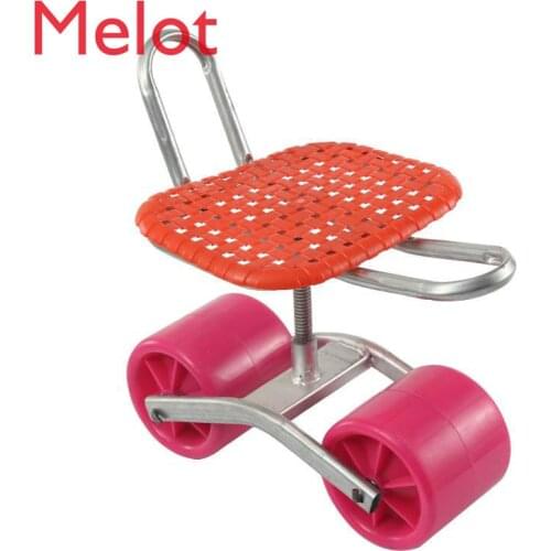 Greenhouse Mobile Lazy Car Lazy Stool Picking Planting Agricultural Spinning Lift Seat Greenhouse Stool