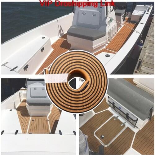 EVA yacht anti-skid mat, anti-slip, anti-collision, thermal insulation, UV buffering, teak strips for yacht floor high quality