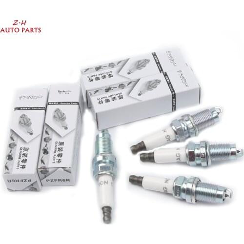 NEW 03C 905 601 A 4Pcs Platinum Spark Plug For Audi A1 A3 VW Volkswagen Golf MK6 Tiguan Jetta Passat 03C 905 601B 1.4TSI 1.4TFSI