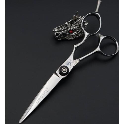 New hot DRGSKL 440C hair cut scissors suit great 5.5 inch barber hair thinning shears hairdressing and beauty scissors DSC-1