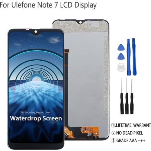 6.1 inch For Ulefone Note 7 7P LCD Display Touch Screen Digitizer Assembly Replacement 100% Tested For Ulefone Note7 S11 LCD