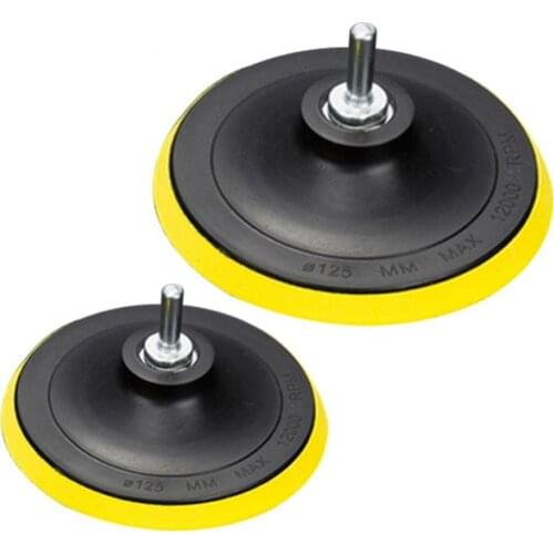M14 Backing Pad Car Auto Polisher Buffing Sanding Angle Grinder Hook Loop Backing Pad Discs Durable Easy to Use Universal
