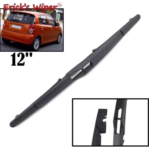 Ericks Wiper 12" Rear Wiper Blade For KIA Picanto MK1 Hatchback 2004-2011 Windshield Windscreen Rear Window
