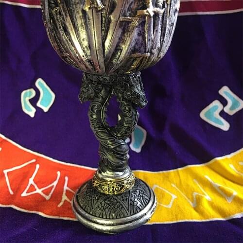 Holy Grail Altar Supplies Dragon Shofar Sword Magic Ceremony Altar Decoration Water Element